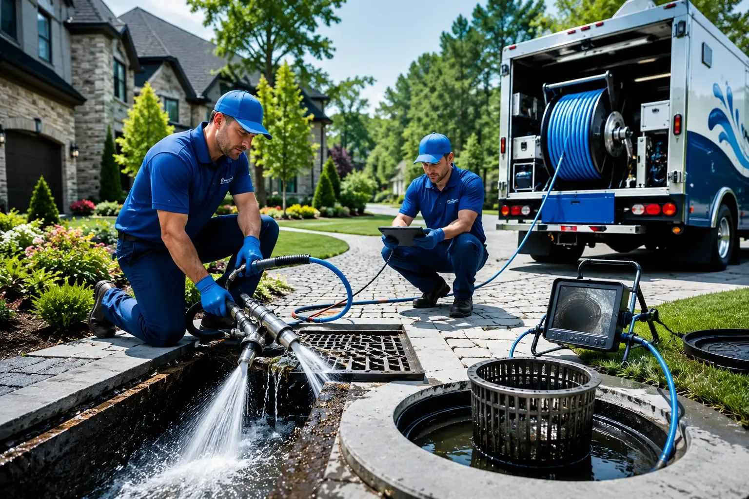Local outdoor drain cleaning professionals in Santaquin, UT